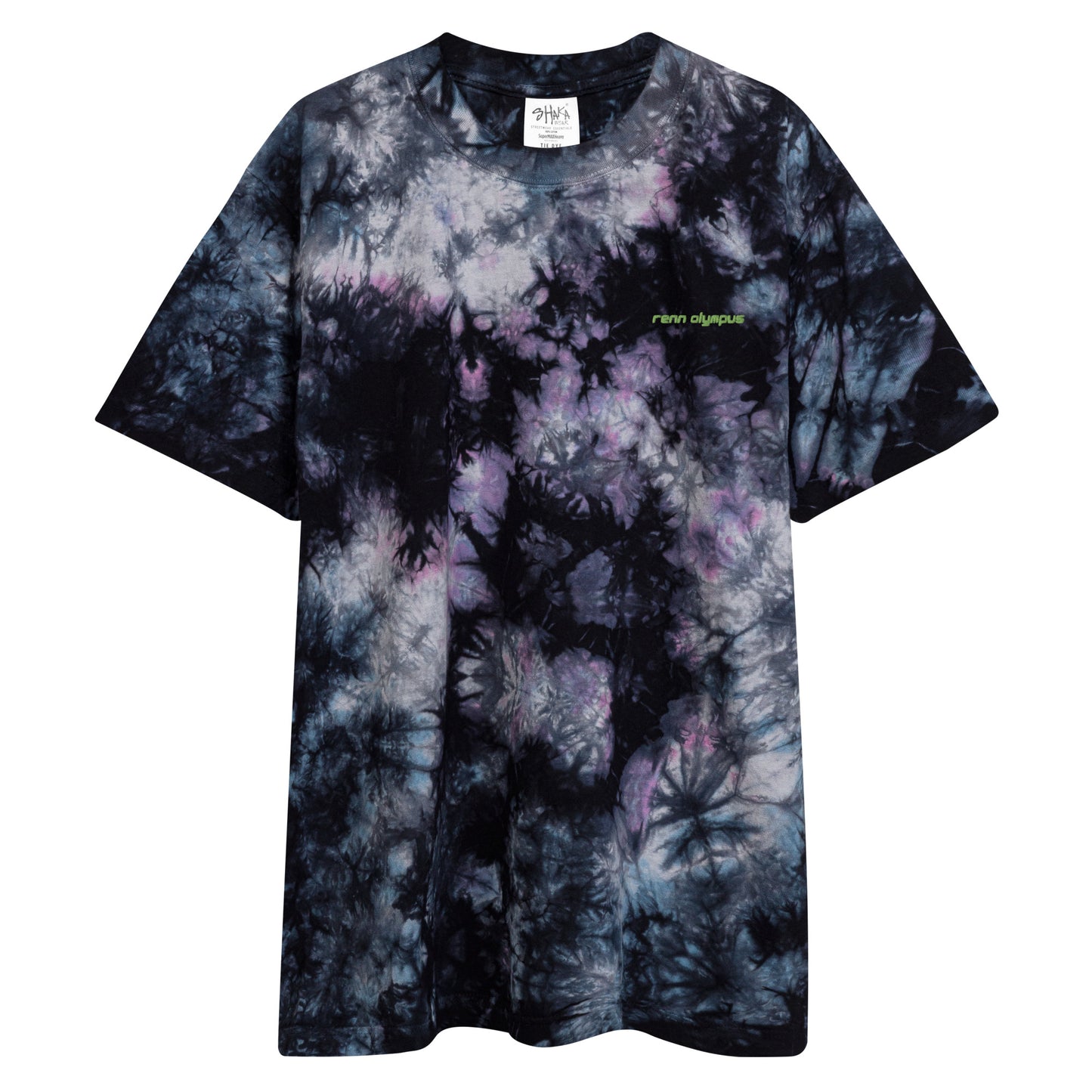 Renn Olympus Embroidered Tie-Dye Tee (Oversized)